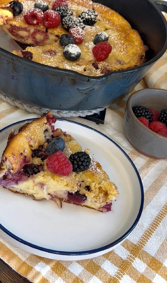 Lemon Berry German Pancake