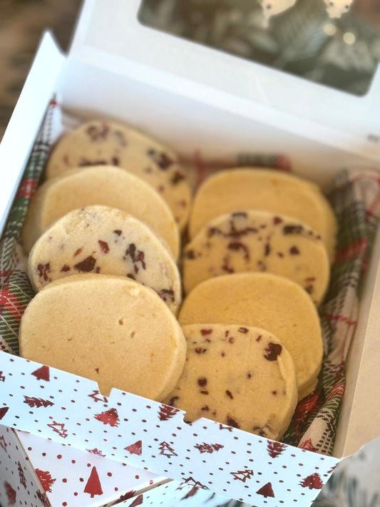 Orange Shortbread Cookies