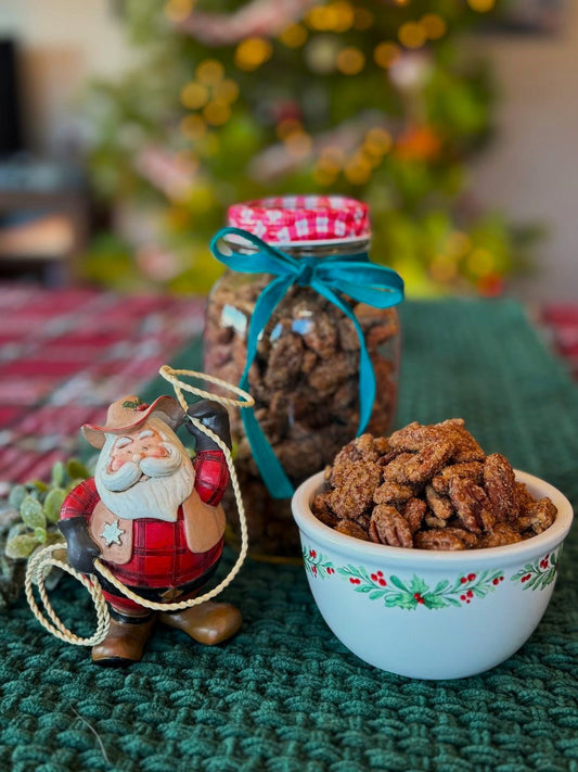 Vanilla & Spice Candied Pecans